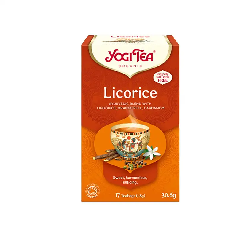 Yogi Te Licorice - 17 breve